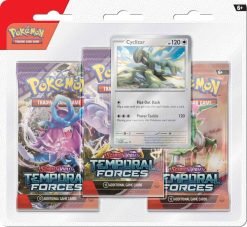 POKÉMON TCG Scarlet & Violet 5 Temporal Forces Three booster blister-1-JToys