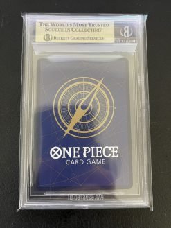 Japanese One Piece Card Game Asia Flagship Battle Winner Dracule Mihawk Op01-070 Bgs 10 - 2 - Jtoys