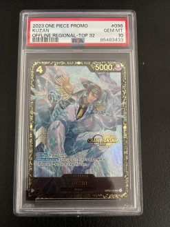One Piece Card Game Offline Regional Top 32 Kuzan Promo OP02-096 PSA 10 - 1 - JToys