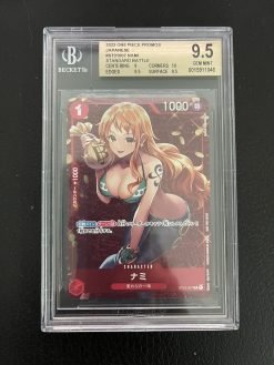 Japanese One Piece Card Game Standard Battle Promo Nami ST01-007 BGS 9.5 - 1 - JToys