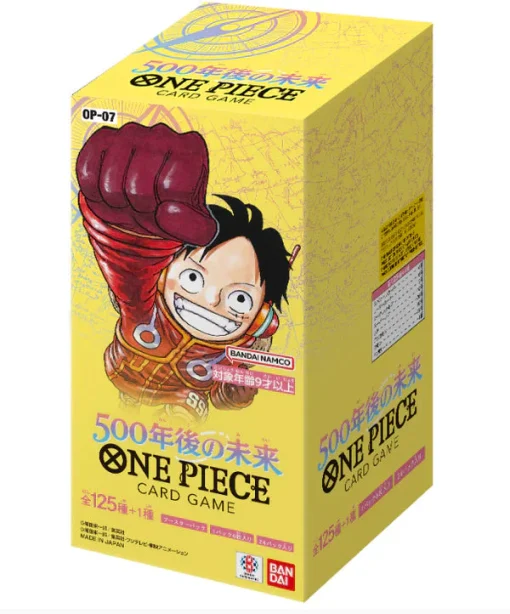 Japanese One Piece Card Game Op07 500 Years In The Future Booster Box