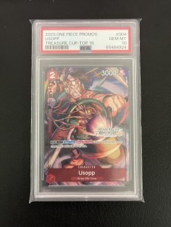 One Piece Card Game Treasure Cup Top 16 Usopp OP01-004 PSA 10 - 1 - JToys