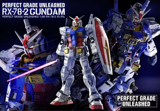 Bandai Pg Unleashed 1/60 Rx-78-2 Gundam Model Kit