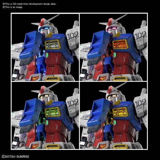 Bandai Pg Unleashed 1/60 Rx-78-2 Gundam Model Kit - Image 13