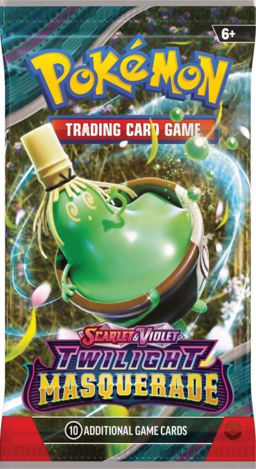 Pokémon Tcg Scarlet &Amp; Violet 6 Twilight Masquerade Booster-4-Jtoys