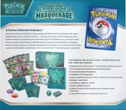Pokémon Tcg Scarlet &Amp; Violet 6 Twilight Masquerade Elite Trainer Box-5-Jtoys Pokémon Tcg Scarlet &Amp; Violet 6 Twilight Masquerade Elite Trainer Box-5-Jtoys