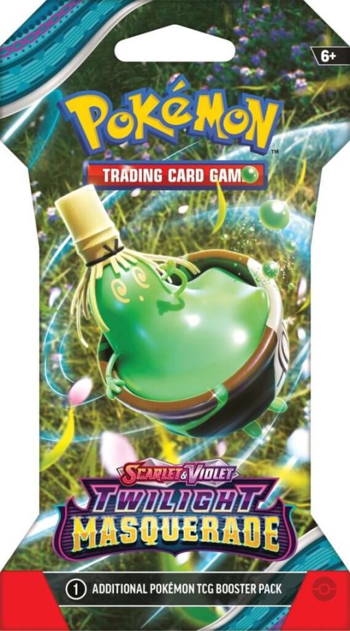 Pokémon Tcg Scarlet &Amp; Violet 6 Twilight Masquerade Blisters-4-Jtoys