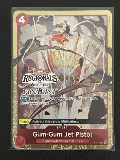 One Piece Card Game Online Regional 2024 Finalist Gum-Gum Jet Pistol ST01-015 - 1 - JToys