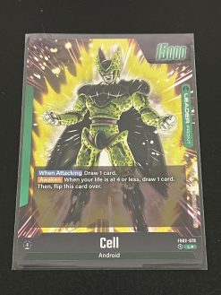 Dragon Ball Fusion World Blazing Aura Fb02-070 Cell Art Art - 2 - Jtoys