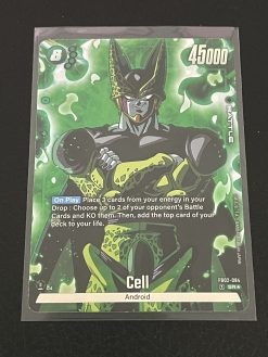 Dragon Ball Fusion World Blazing Aura FB02-084 Cell SR Alt Art - 1 - JToys