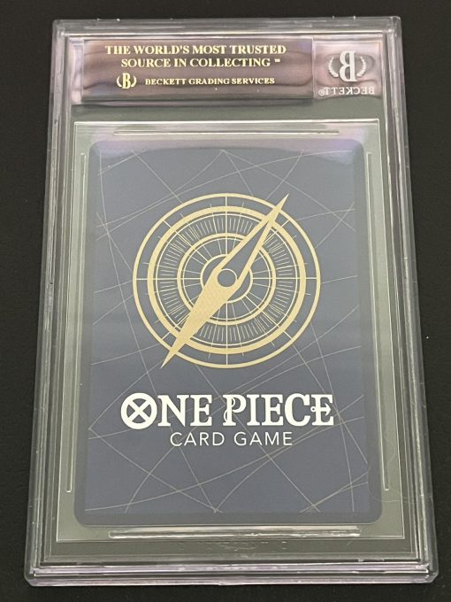 One Piece Card Game Pre-Release Winner P-045 Roronoa Zoro Black Label Bgs10 - 2 - Jtoys