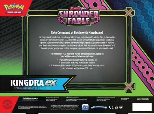 Pokémon Tcg Scarlet &Amp; Violet 6.5 Shrouded Fable Kingdra-Greninja Ex Special Collection-2-Jtoys Pokémon Tcg Scarlet &Amp; Violet 6.5 Shrouded Fable Kingdra-Greninja Ex Special Collection-2-Jtoys