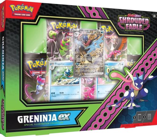 Pokémon Tcg Scarlet &Amp; Violet 6.5 Shrouded Fable Kingdra-Greninja Ex Special Collection-3-Jtoys Pokémon Tcg Scarlet &Amp; Violet 6.5 Shrouded Fable Kingdra-Greninja Ex Special Collection-3-Jtoys