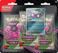 POKÉMON TCG Scarlet & Violet 6.5 Shrouded Fable 3 Pack Blister-1-JToys