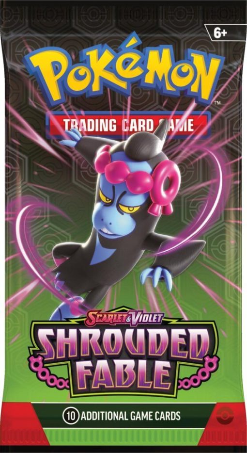 Pokémon Tcg Scarlet &Amp; Violet 6.5 Shrouded Fable Booster Bundle-6-Jtoys Pokémon Tcg Scarlet &Amp; Violet 6.5 Shrouded Fable Booster Bundle-6-Jtoys