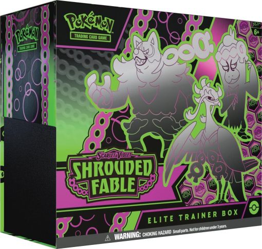 Pokémon Tcg Scarlet &Amp; Violet 6.5 Shrouded Fable Elite Trainer Box-1-Jtoys Pokémon Tcg Scarlet &Amp; Violet 6.5 Shrouded Fable Elite Trainer Box-1-Jtoys