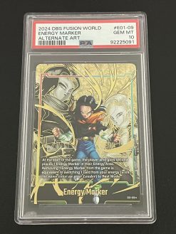 Dragon Ball Fusion World E01-09 Android 17 Energy Marker PSA10 - 1 - JToys