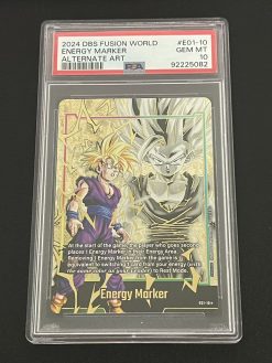 Dragon Ball Fusion World E01-10 Son Gohan Energy Marker PSA10 - 1 - JToys