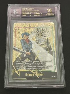 Dragon Ball Fusion World Gold Energy Marker E01-08 Trunks Black Label BGS10 - 1 - JToys