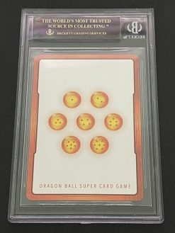 Dragon Ball Fusion World Gold Energy Marker E01-08 Trunks Black Label Bgs10 - 2 - Jtoys