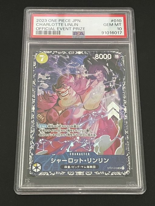 One Piece Card Game Flagship Battle 2023 St07-010 Charlotte Linlin Psa10 - 1 - Jtoys