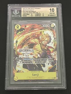 One Piece Card Game Offline Regional Finalist OP03-102 Sanji BGS10 - 1 - JToys