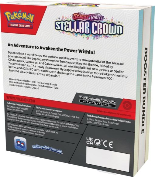 Pokémon Tcg Scarlet &Amp; Violet 7 Stellar Crown Booster Bundle-3-Jtoys Pokémon Tcg Scarlet &Amp; Violet 7 Stellar Crown Booster Bundle-3-Jtoys