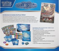 Pokémon Tcg Scarlet &Amp; Violet 7 Stellar Crown Elite Trainer Box-4-Jtoys Pokémon Tcg Scarlet &Amp; Violet 7 Stellar Crown Elite Trainer Box-4-Jtoys