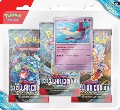 POKÉMON TCG Scarlet & Violet 7 Stellar Crown Three Booster Blister-2-JToys