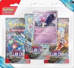 POKÉMON TCG Scarlet & Violet 7 Stellar Crown Three Booster Blister-1-JToys