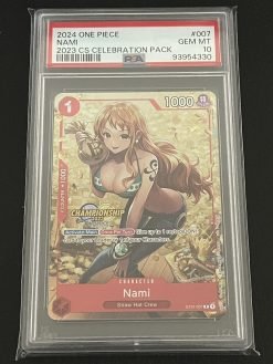 2023 Championship Celebration Pack One Piece Card Game ST01-007 Nami PSA10 - 1 - JToys