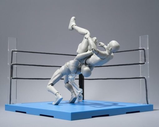 Tamashii Stage Act Ring (Neutral Corner) &Amp; Folding Chair Set For S.h.figuarts-4-Jtoys Tamashii Stage Act Ring (Neutral Corner) &Amp; Folding Chair Set For S.h.figuarts-4-Jtoys
