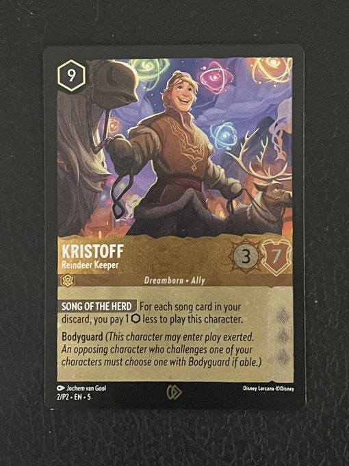 Disney Lorcana Tcg 2-P2 Kristoff Promo Card - 1 - Jtoys