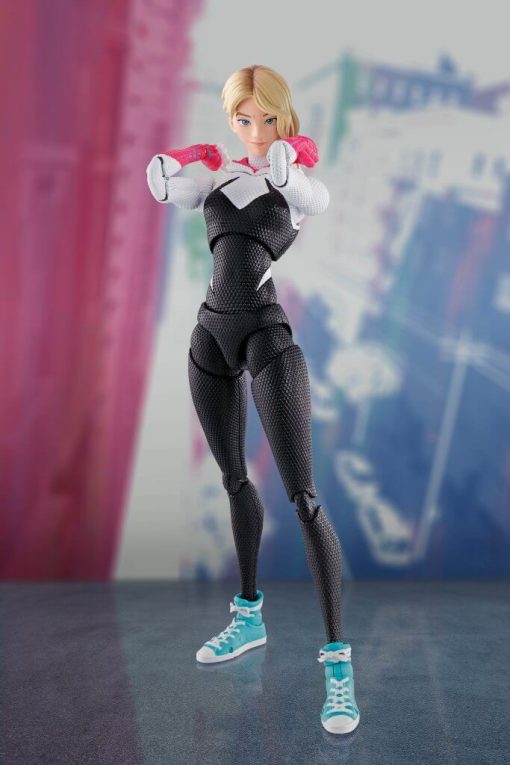S.h.figuarts Spider-Gwen (Spider-Man Across The Spider-Verse)-9-Jtoys S.h.figuarts Spider-Gwen (Spider-Man Across The Spider-Verse)-9-Jtoys