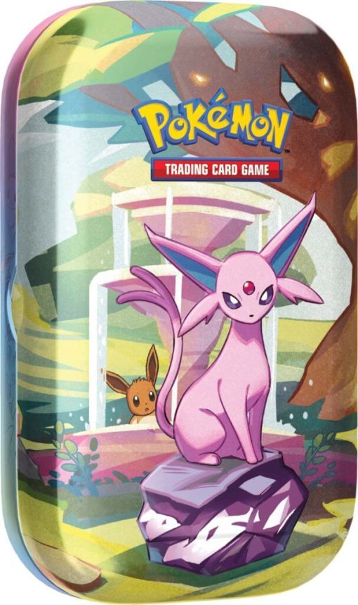Pokémon Tcg Scarlet &Amp; Violet 8.5 Prismatic Evolutions Mini Tin-4-Jtoys Pokémon Tcg Scarlet &Amp; Violet 8.5 Prismatic Evolutions Mini Tin-4-Jtoys