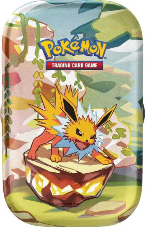 Pokémon Tcg Scarlet &Amp; Violet 8.5 Prismatic Evolutions Mini Tin-14-Jtoys Pokémon Tcg Scarlet &Amp; Violet 8.5 Prismatic Evolutions Mini Tin-14-Jtoys