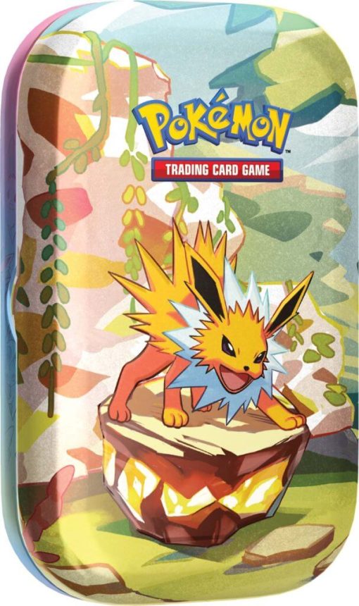 Pokémon Tcg Scarlet &Amp; Violet 8.5 Prismatic Evolutions Mini Tin-13-Jtoys Pokémon Tcg Scarlet &Amp; Violet 8.5 Prismatic Evolutions Mini Tin-13-Jtoys