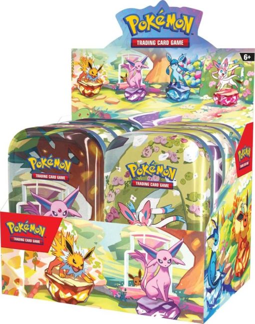 Pokémon Tcg Scarlet &Amp; Violet 8.5 Prismatic Evolutions Mini Tin-3-Jtoys Pokémon Tcg Scarlet &Amp; Violet 8.5 Prismatic Evolutions Mini Tin-3-Jtoys