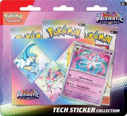 POKÉMON TCG Scarlet & Violet 8.5 Prismatic Evolutions Tech Sticker Collection-1-JToys