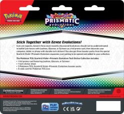 Pokémon Tcg Scarlet &Amp; Violet 8.5 Prismatic Evolutions Tech Sticker Collection-3-Jtoys