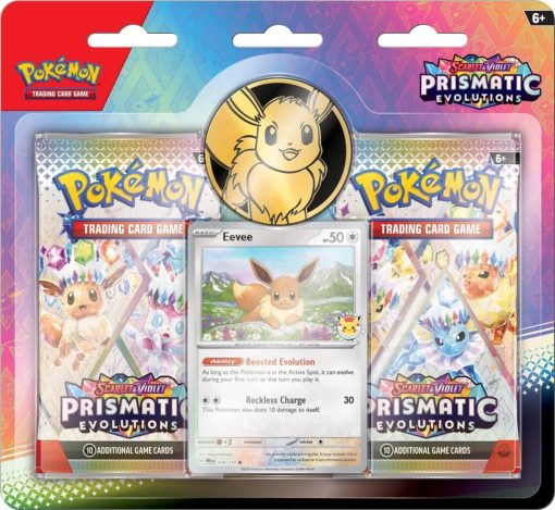 Pokémon Tcg Scarlet &Amp; Violet 8.5 Prismatic Evolutions 2-Pk Blister-1-Jtoys