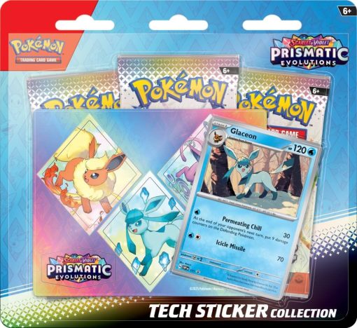 Pokémon Tcg Scarlet &Amp; Violet 8.5 Prismatic Evolutions Tech Sticker Collection-2-Jtoys