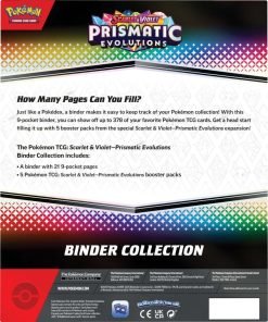 Pokémon Tcg Scarlet &Amp; Violet 8.5 Prismatic Evolutions Binder Collection-4-Jtoys