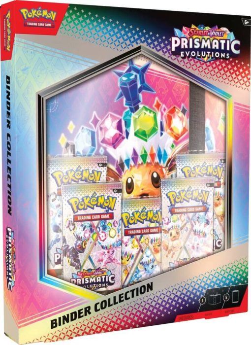 Pokémon Tcg Scarlet &Amp; Violet 8.5 Prismatic Evolutions Binder Collection-1-Jtoys