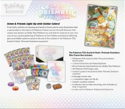 Pokémon Tcg Scarlet &Amp; Violet 8.5 Prismatic Evolutions Elite Trainer Box-6-Jtoys Pokémon Tcg Scarlet &Amp; Violet 8.5 Prismatic Evolutions Elite Trainer Box-6-Jtoys