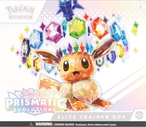 Pokémon Tcg Scarlet &Amp; Violet 8.5 Prismatic Evolutions Elite Trainer Box-2-Jtoys Pokémon Tcg Scarlet &Amp; Violet 8.5 Prismatic Evolutions Elite Trainer Box-2-Jtoys