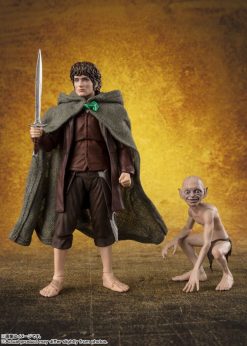 S.H.FIGUARTS The Lord Of The Rings The Fellowship Of The Ring - Frodo Baggins & Gollum-1-JToys
