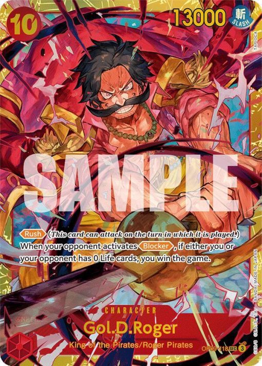 One Piece Card Game Emperors In The New World Op09-118 Gol.d.roger