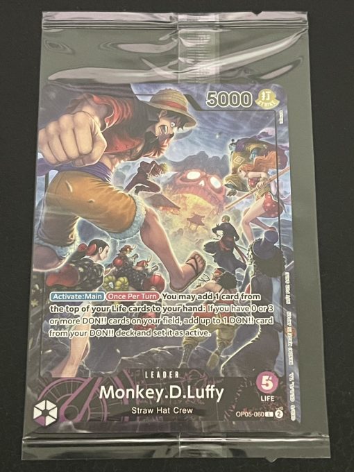 One Piece Card Game Psa Magazine Exclusive Promo Op05-060 Monkey.d.luffy - 1 - Jtoys