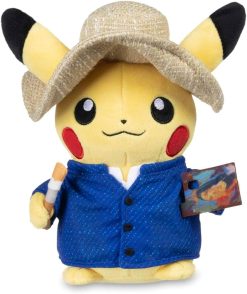 Pokémon Center x Van Gogh Pikachu Plush Toy